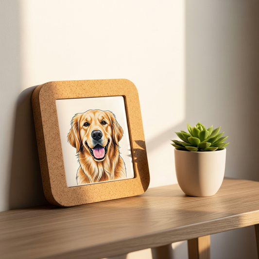 The Algarve Artisan Cork Portrait Tile